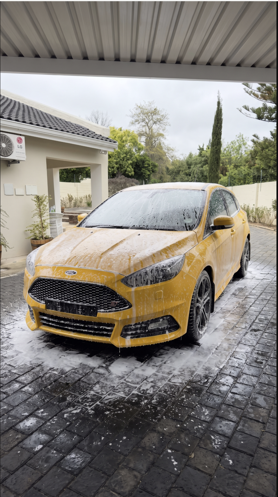 Ford Focus ST — Snow Foam Pre-Wash